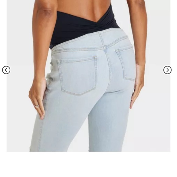 Isabel Maternity jeans / jeggings. Size 18 over belly crossed back - Picture 12 of 13